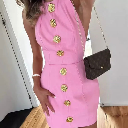 Luxury brand European designer dress